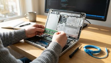 upgrade ram laptop tanpa buka service centre tutorial lengkap